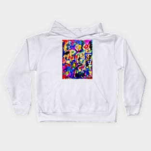 Partial Solar Eclipse in Taurus Abstract Kids Hoodie